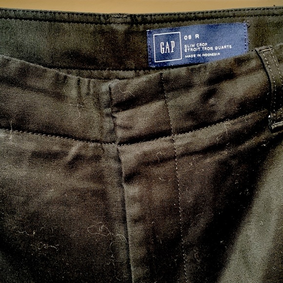 Gap Slim Crop Black Dress Pants - Picture 3 of 3